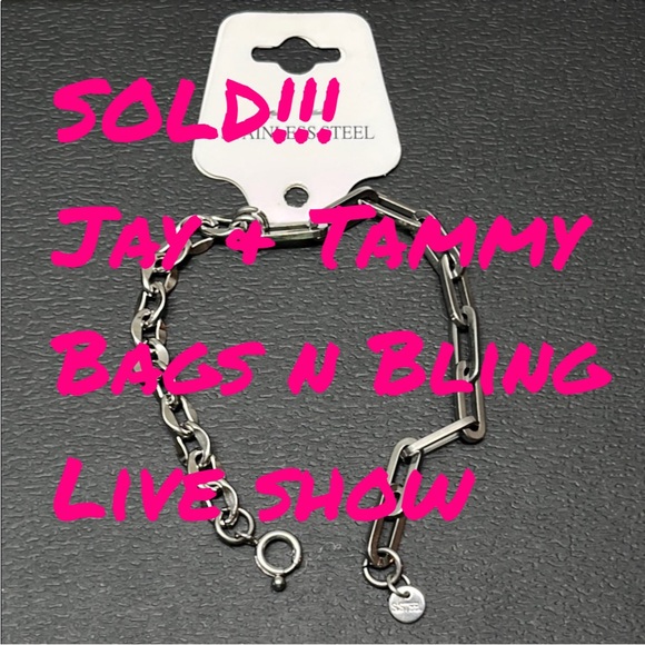 CELTIC WOLF COMPANY Other - STAINLESS STEEL MENS BRACELET NWT